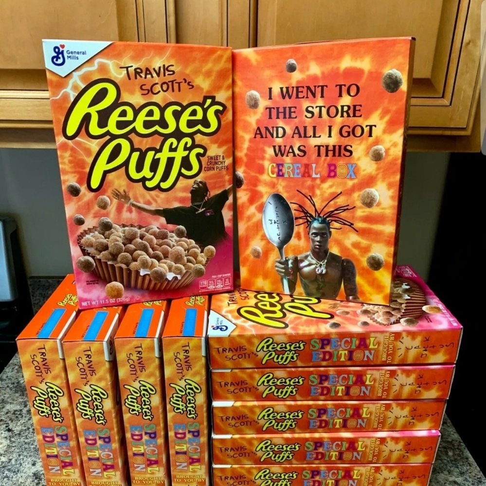 10 Count Travis Scott Reese's Puffs Limited Editio